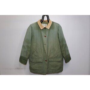 Vintage LL Bean 1X  Chore Jacket Barn Coat 0WY30 Quilted Thinsulate Buttons XL